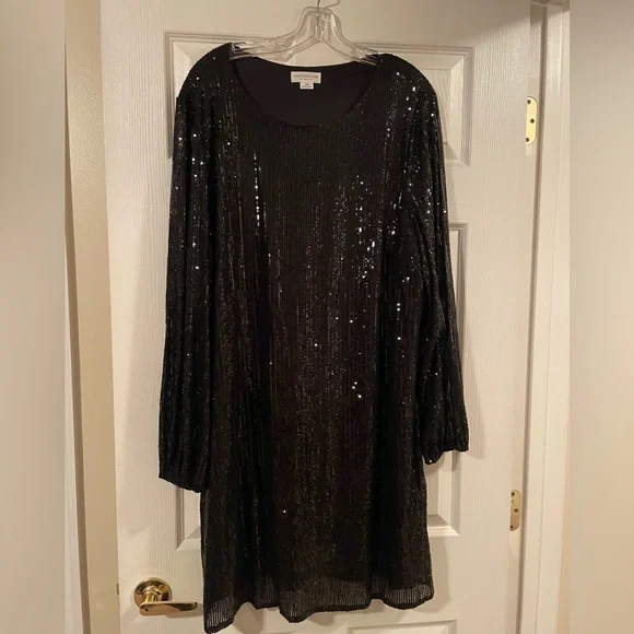 3x Black Sequin dress from Chic Soul. Never worn, only tried on. - Picture 2 of 3